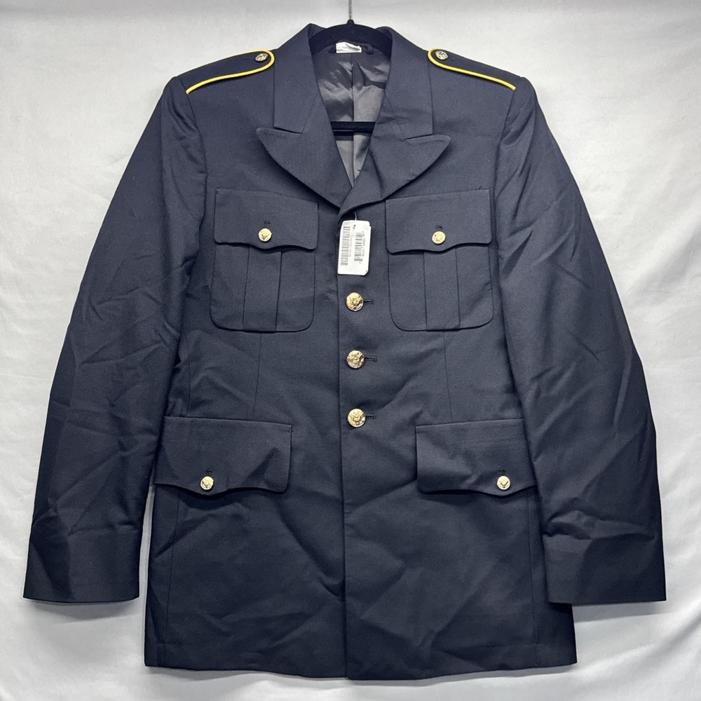 Men's Military Jacket Defense Logistics Agency 35RC Poly/Wool